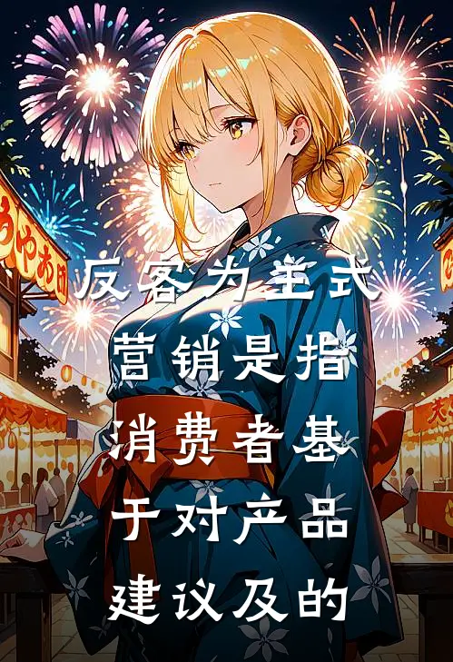 反客为主式营销是指消费者基于对产品建议及的
