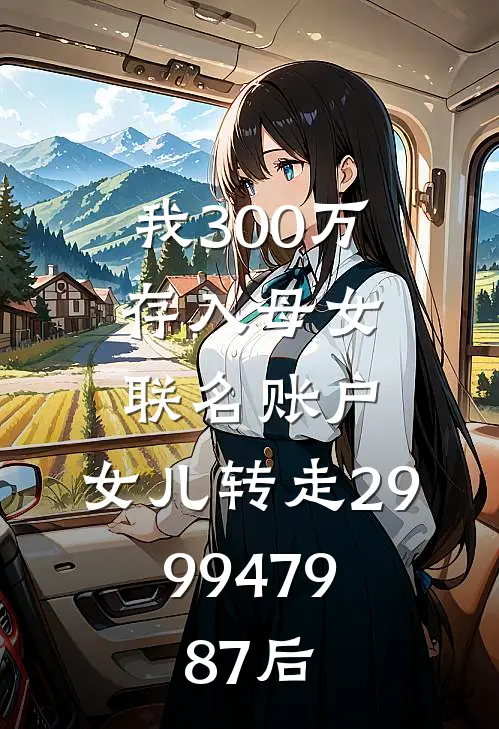 我300万存入母女联名账户，女儿转走2999479.87后苏晴林悦全文免费阅读_热门小说大全我300万存入母女联名账户，女儿转走2999479.87后苏晴林悦