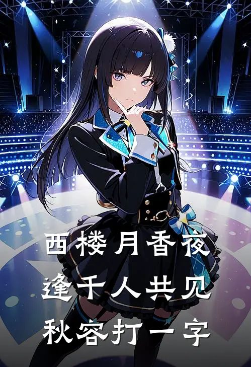 西楼月香夜逢千人共见秋容打一字