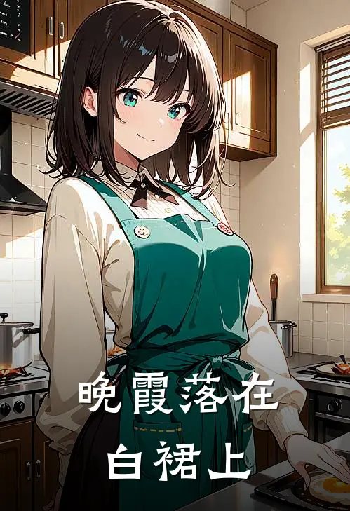 晚霞落在白裙上